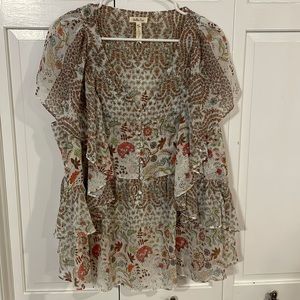 Matilda Jane ruffle top XL